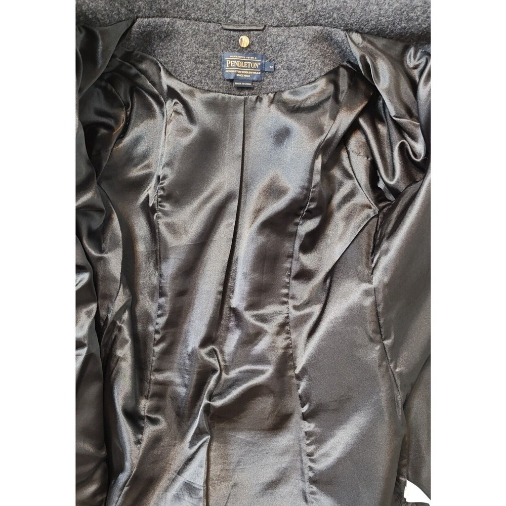 Pendleton Wool Blend Shawl Collar Double Breasted… - image 7